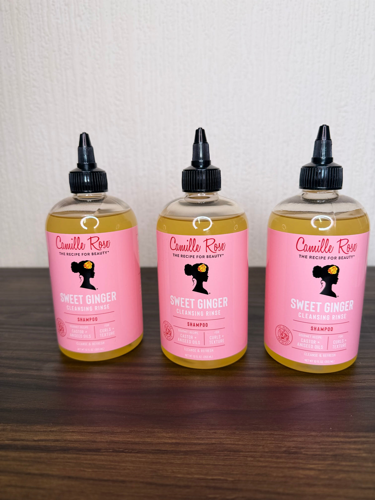 Camille Rose Sweet Ginger Cleansing Rinse – 12 oz