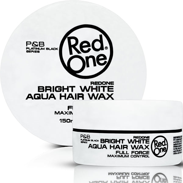 Red One Hair Gel Wax - White Jar 150ml
