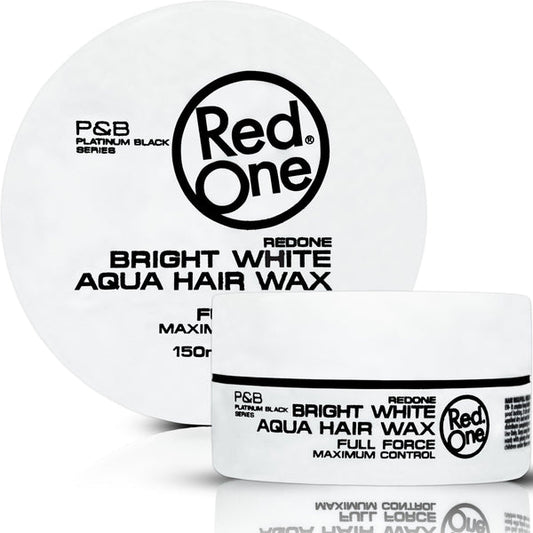 Red One Hair Gel Wax - White Jar 150ml